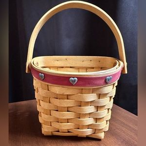 2001 Love Notes Longaberger basket